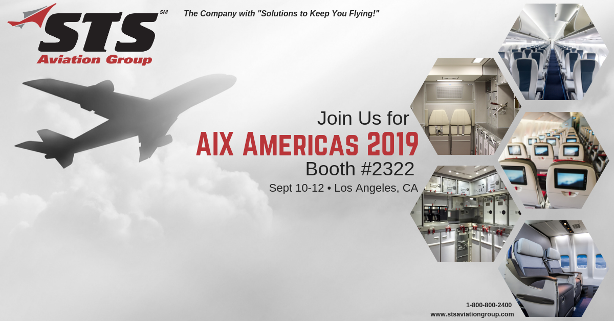 Sts Aviation Group Set To Exhibit At 2019 Aix Americas