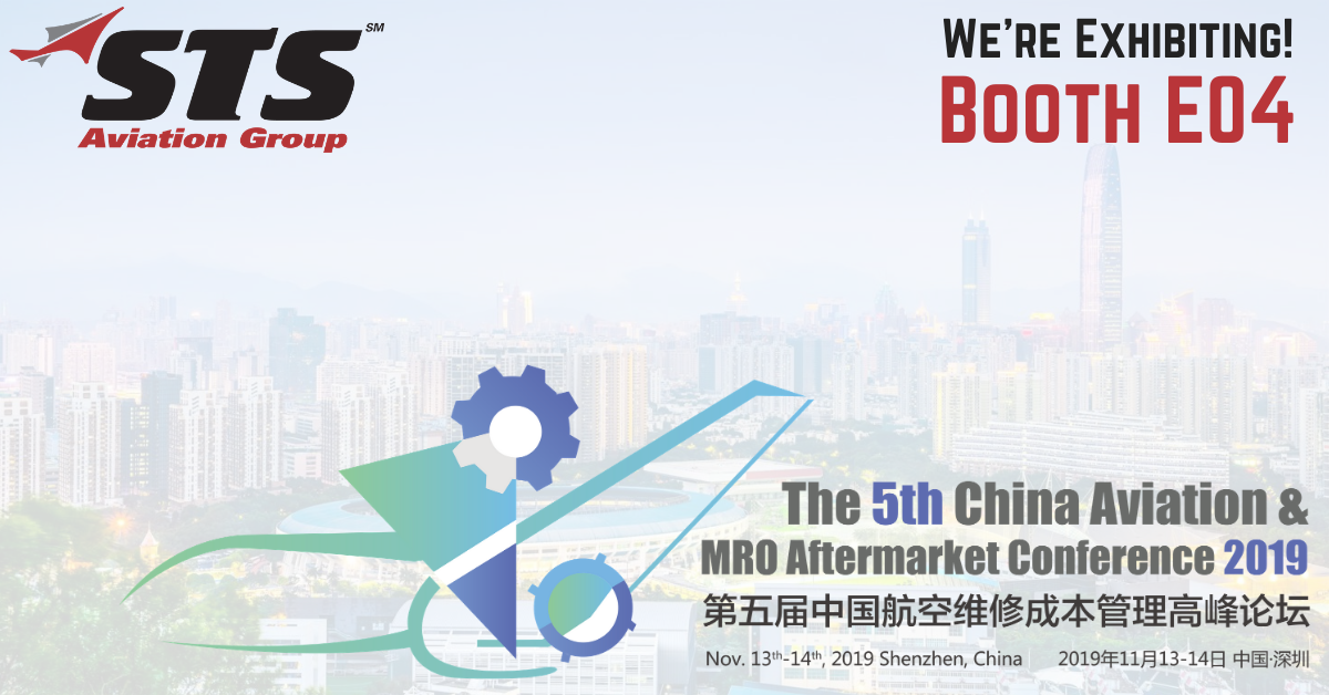 STS Aviation Group Set to Exhibit at the fifth China Aviation & MRO