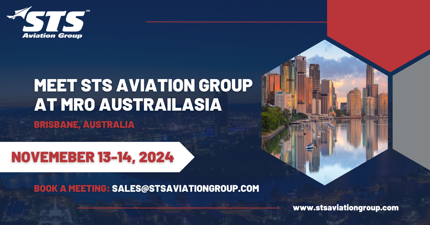 STS Aviation Group to Showcase Global Aircraft Maintenance Solutions at MRO Australasia 2024