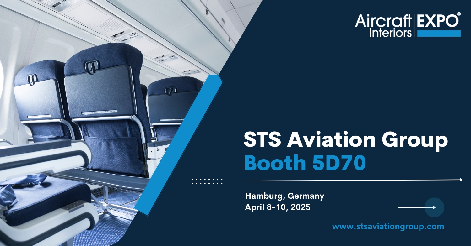 STS Aviation Group is Headed to Aircraft Interiors Expo 2025